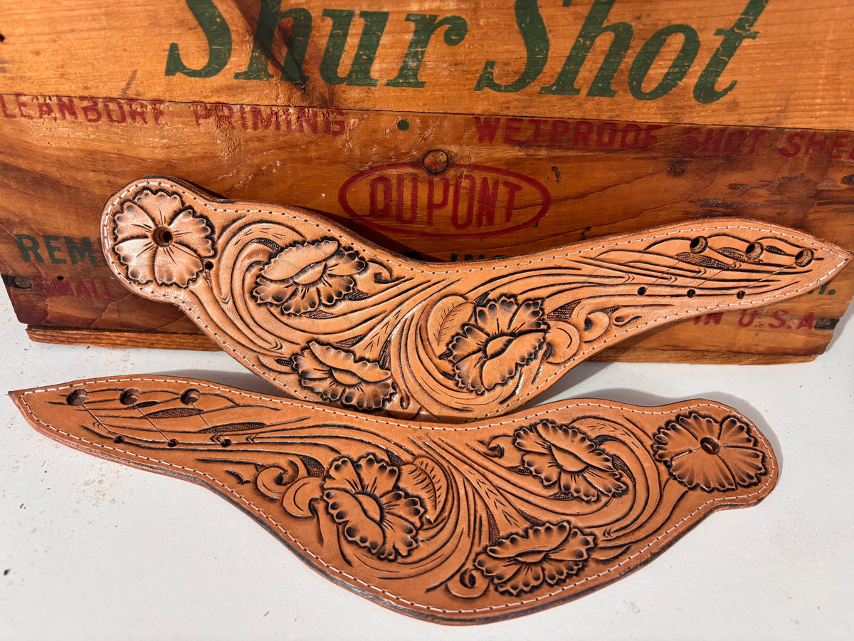 FULL TOOLED - DOVETAIL SPUR STRAPS